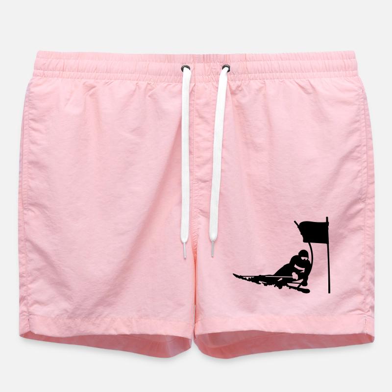 Ski - Short de bain - rose