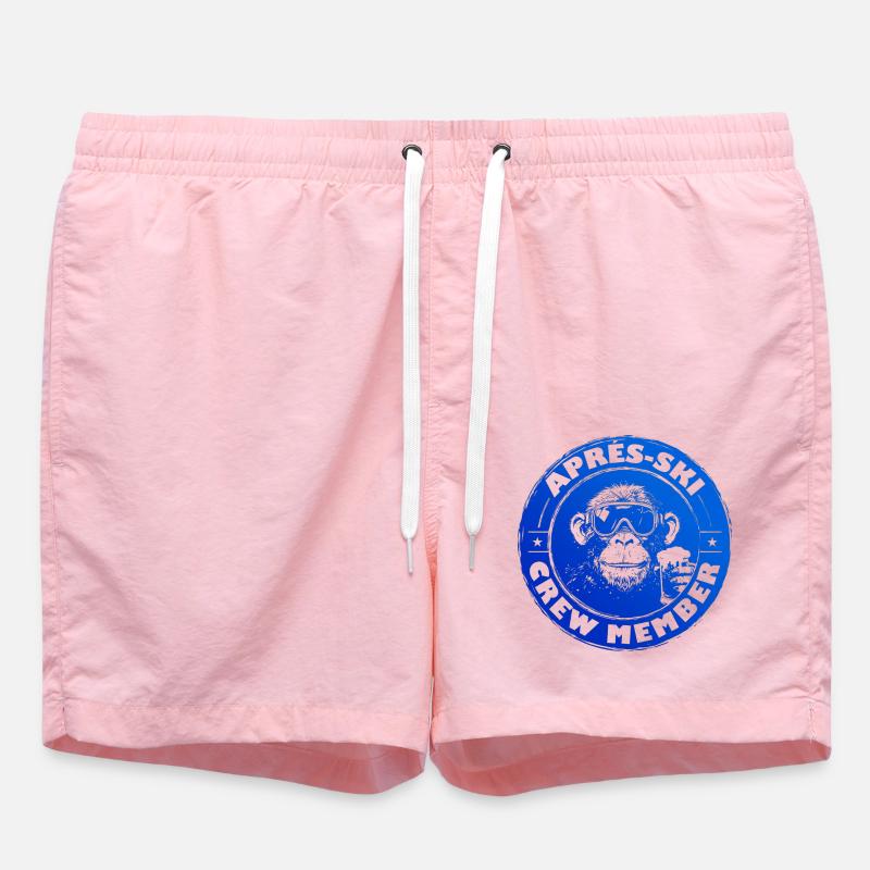 Monkey après-ski Team Dicton - Short de bain - rose