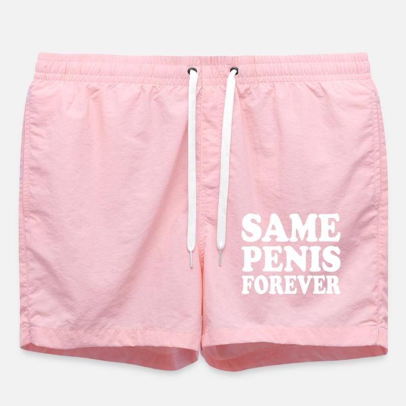Same penis forever - Short de bain - rose