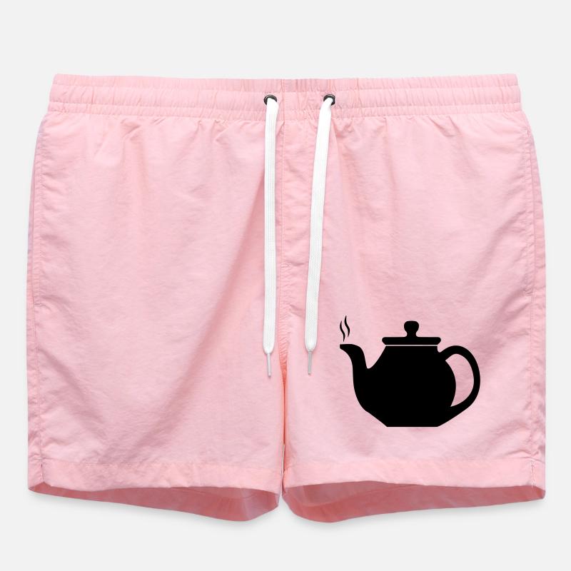 teapot - Swim Trunks - pink