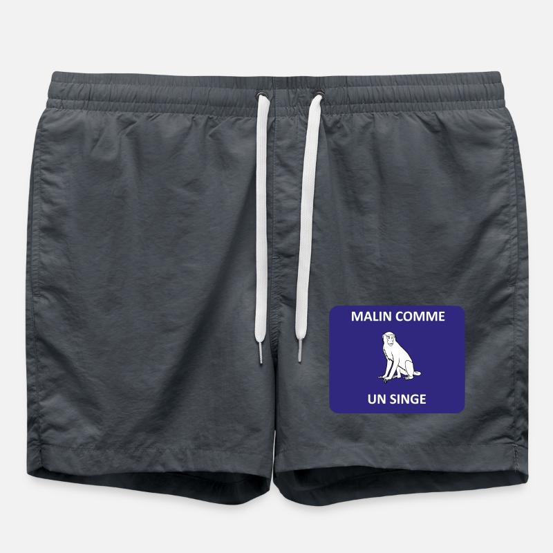 Clever wie ein Affe - Badeshorts - Pink