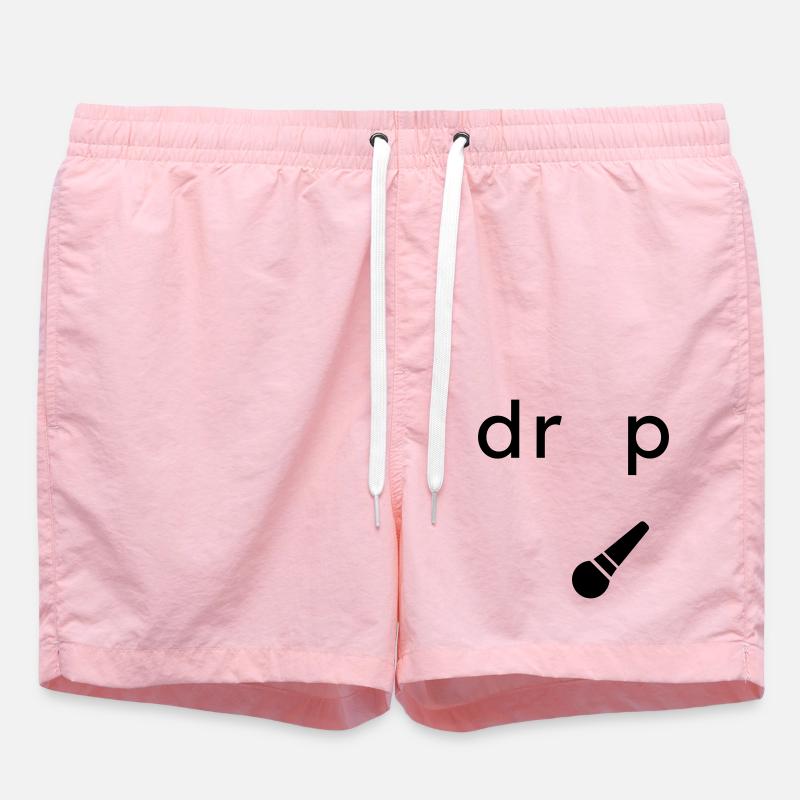 Drop the Microphone Gift - Swim Trunks - pink