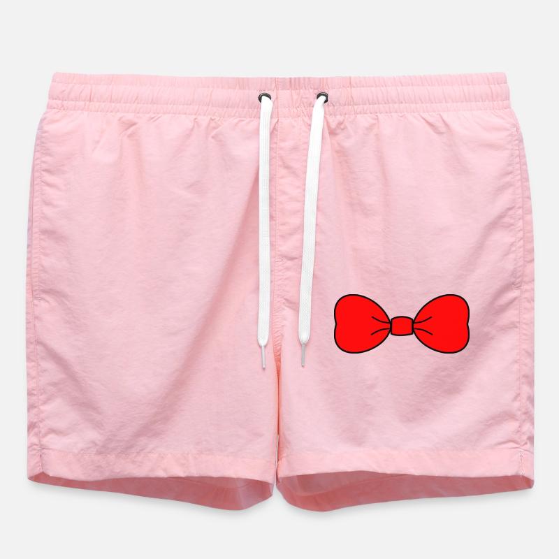 NODE. BOW TIE - Swim Trunks - pink