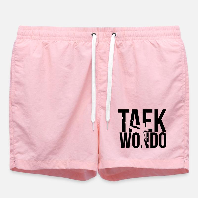 taekwondo - Short de bain - rose