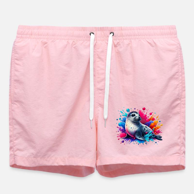 Phoque - Short de bain - rose
