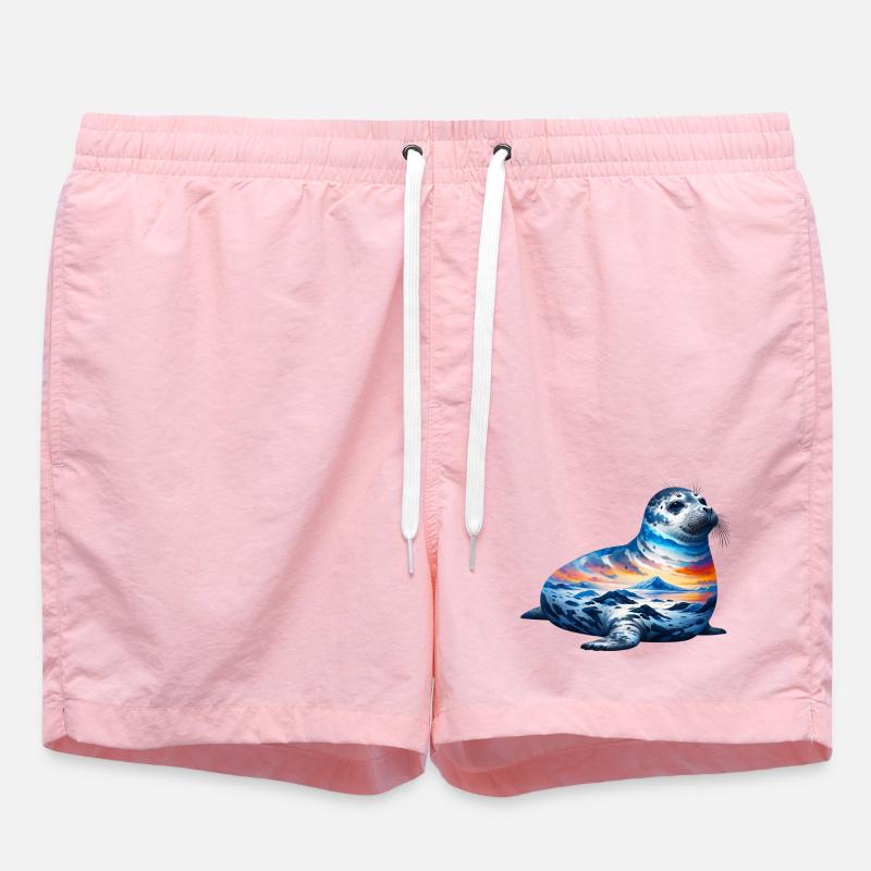 Phoque - Short de bain - rose