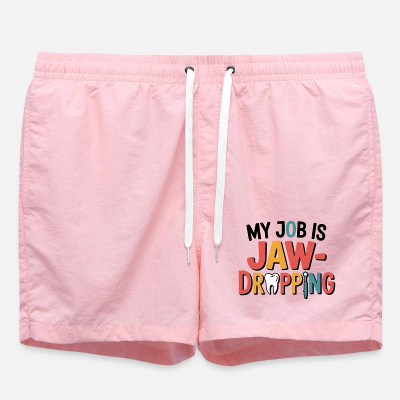 Dental Technician Precision Tools  - Swim Trunks - pink