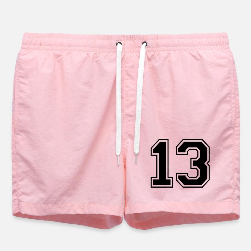 13 - Short de bain - rose
