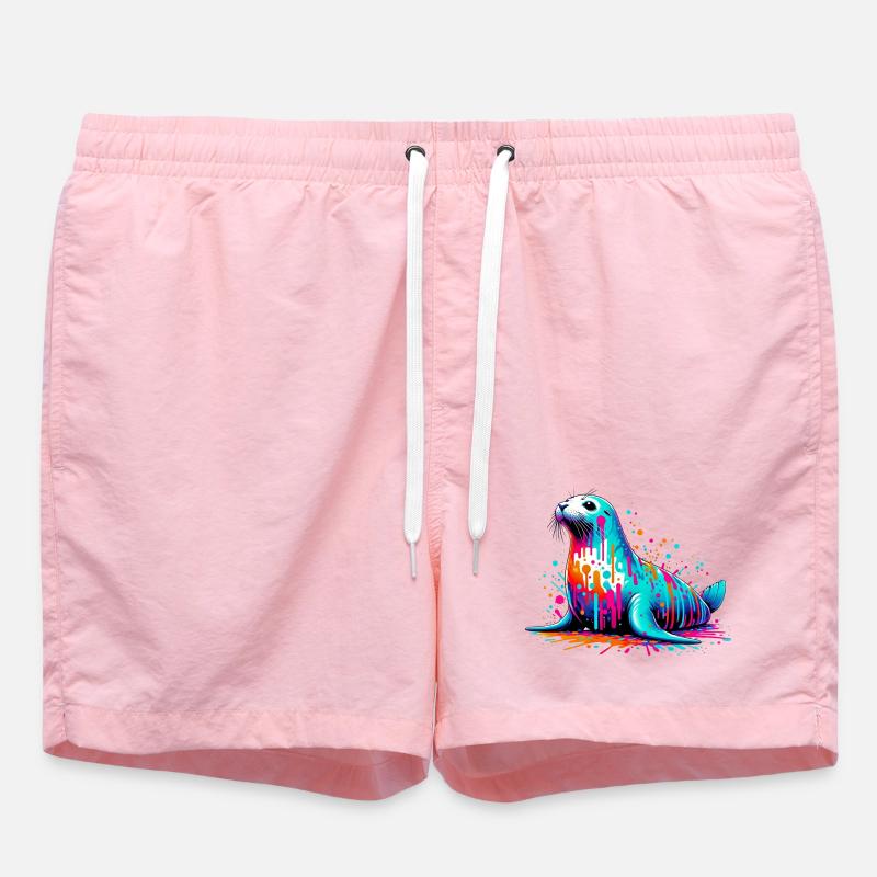 Phoque - Short de bain - rose