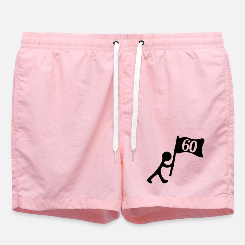 anniversaire 60 ans - Short de bain - rose
