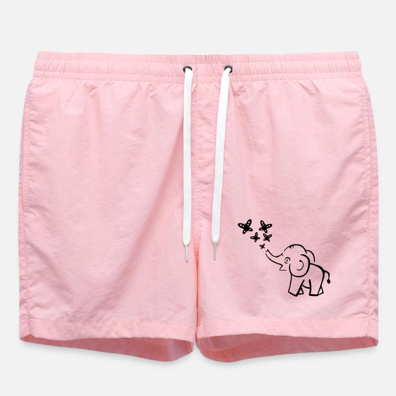 elephant - Short de bain - rose