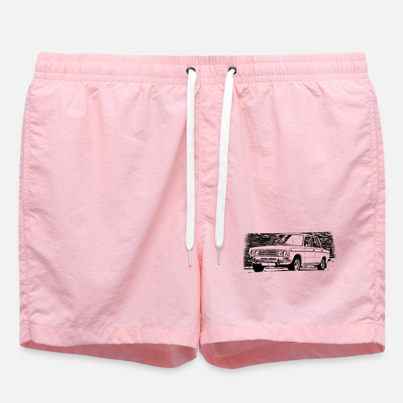 WAS 2103 Lada 1500 Schiguli - Badeshorts - Pink