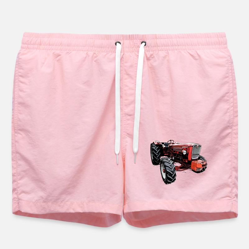 Güldner G60 Traktor - Badeshorts - Pink