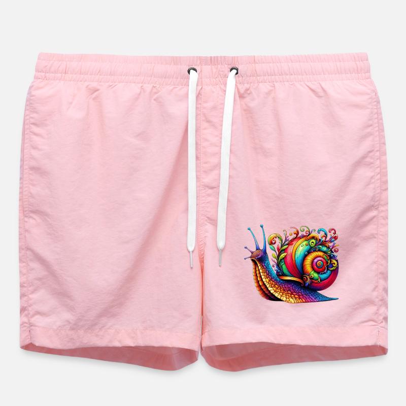 Escargot - Short de bain - rose