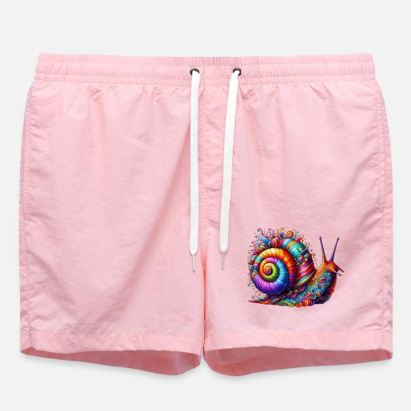 Escargot - Short de bain - rose