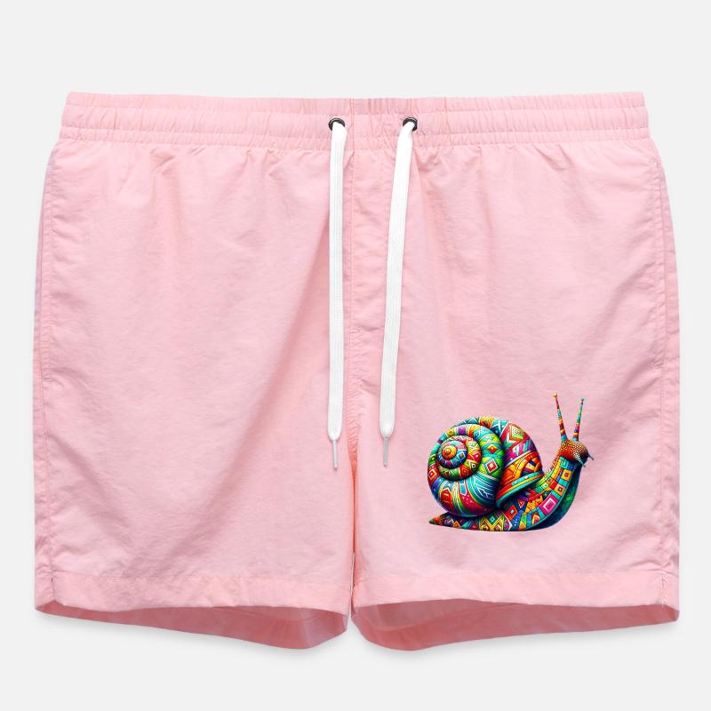 Escargot - Short de bain - rose