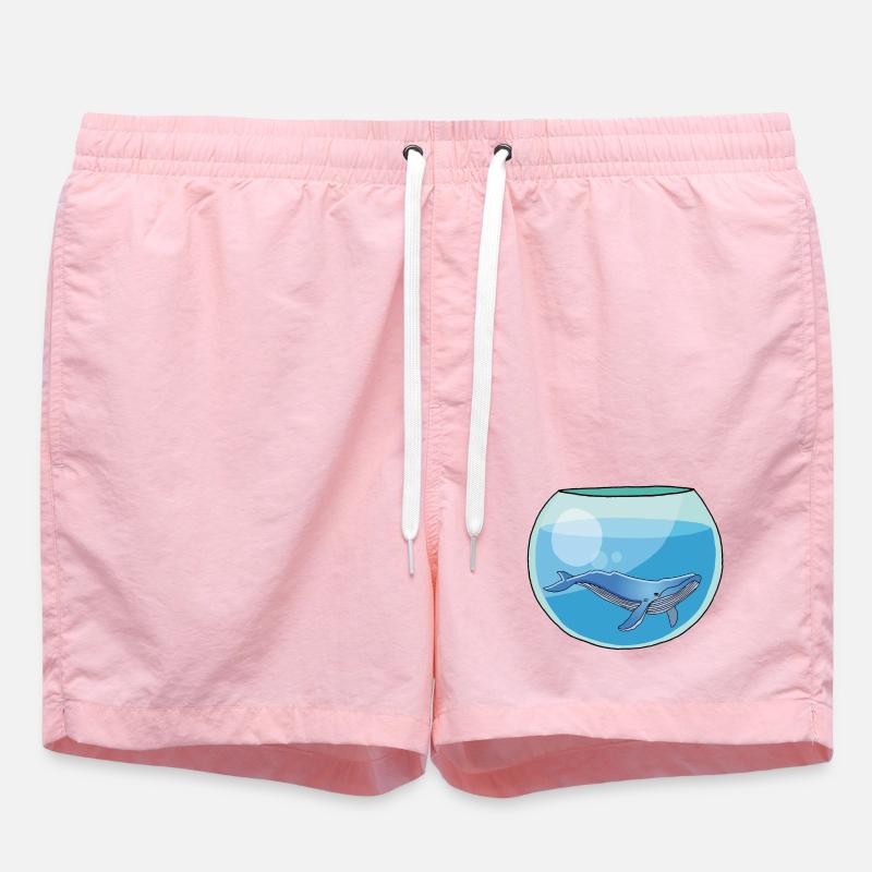 Bocal à baleine - Short de bain - rose