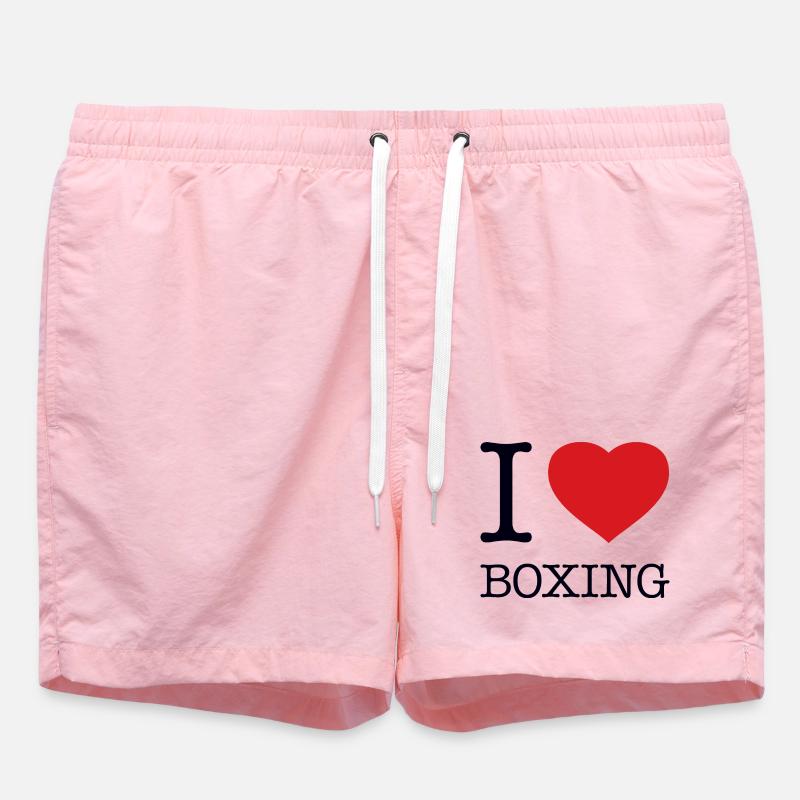 J’ADORE LA BOXE - Short de bain - rose