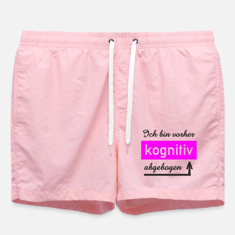 Cognitive Thinker Personalized Design - Swim Trunks - pink