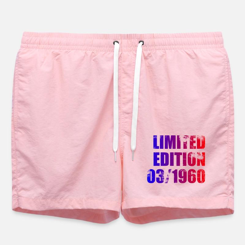 66e anniversaire Édition Limitée 03/1960 - Short de bain - rose