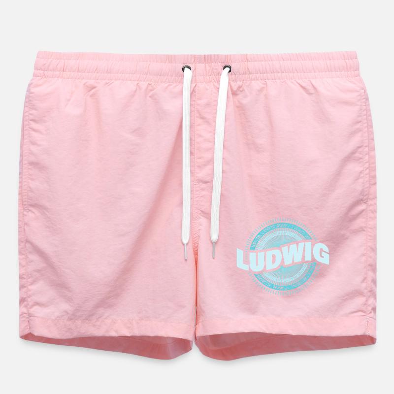 Ludwig - Swim Trunks - pink
