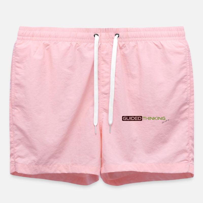 guided Thinking  - Swim Trunks - pink