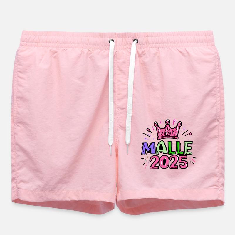 Malle 2025 Majorque - Short de bain - rose