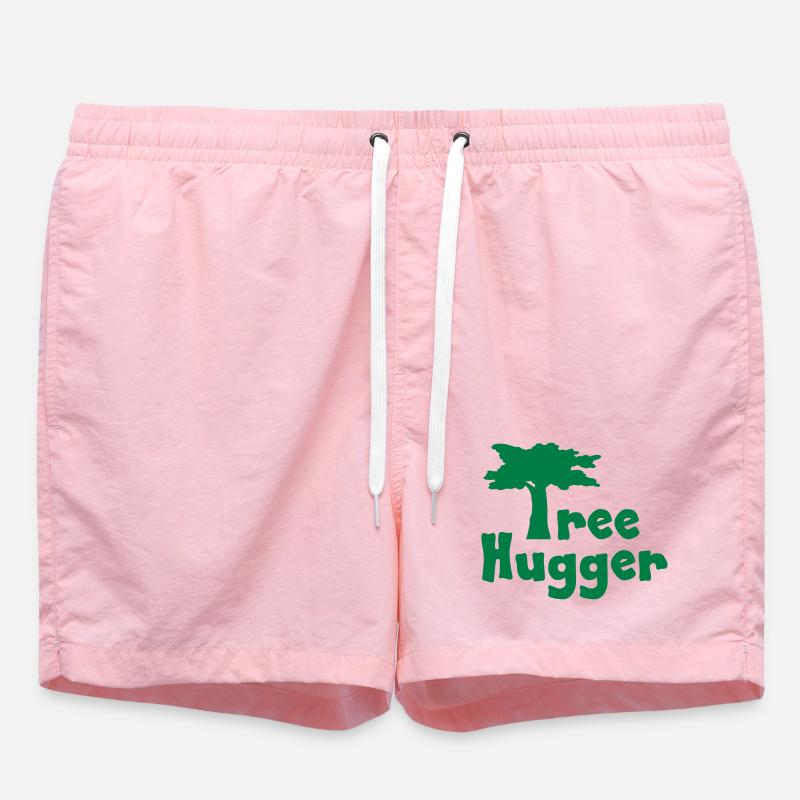 Tree Hugger - Badeshorts - Pink