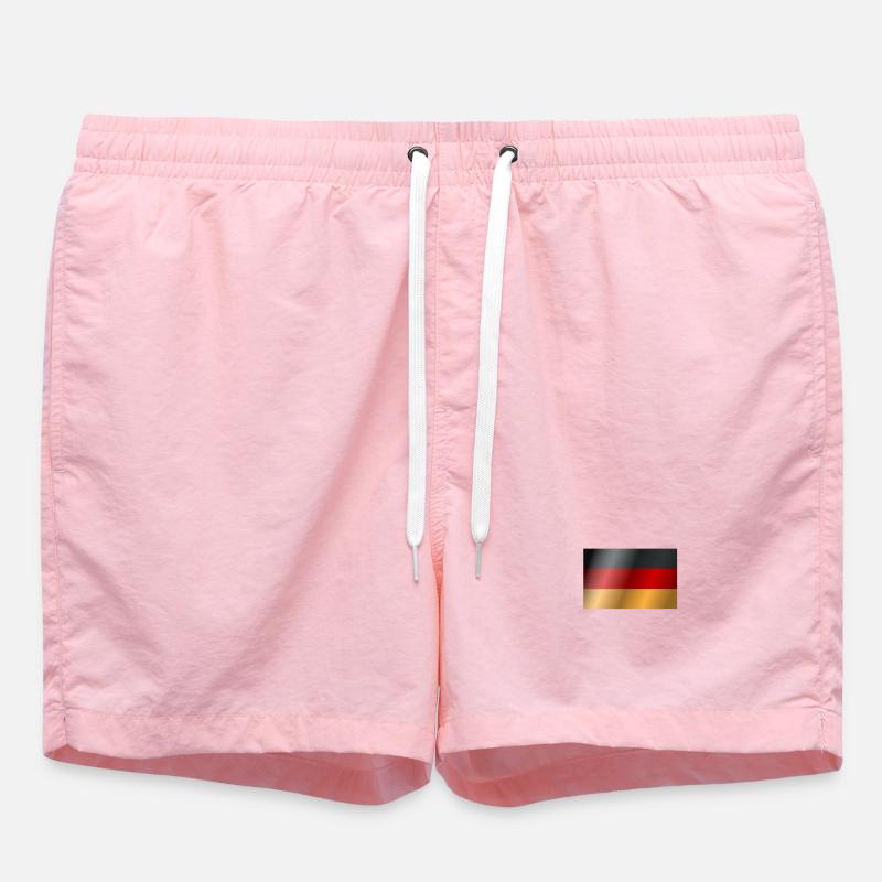 Drapeau allemand - Short de bain - rose