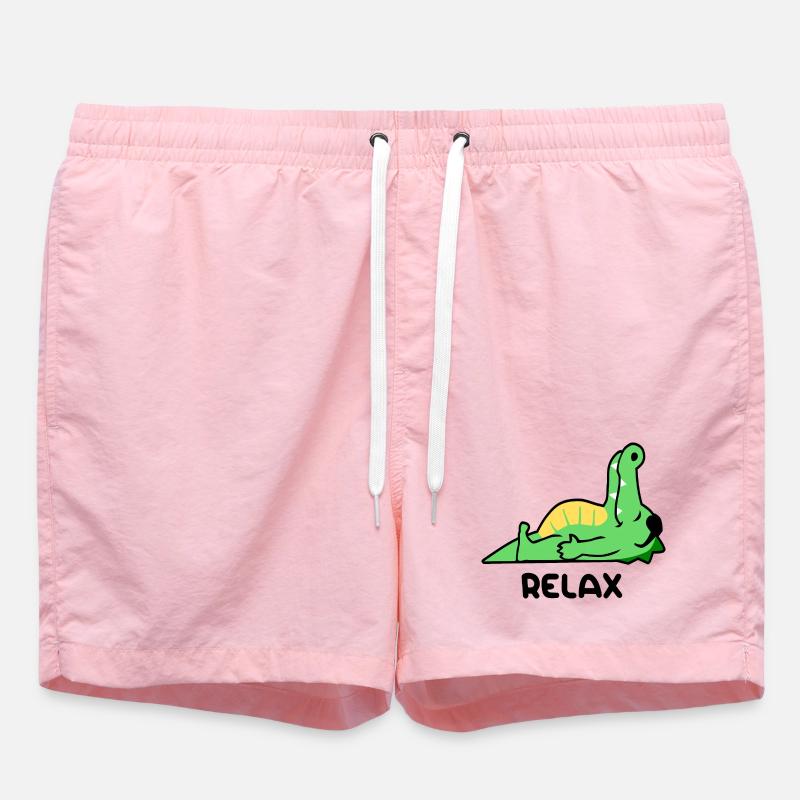 Crocodile relax - Short de bain - rose