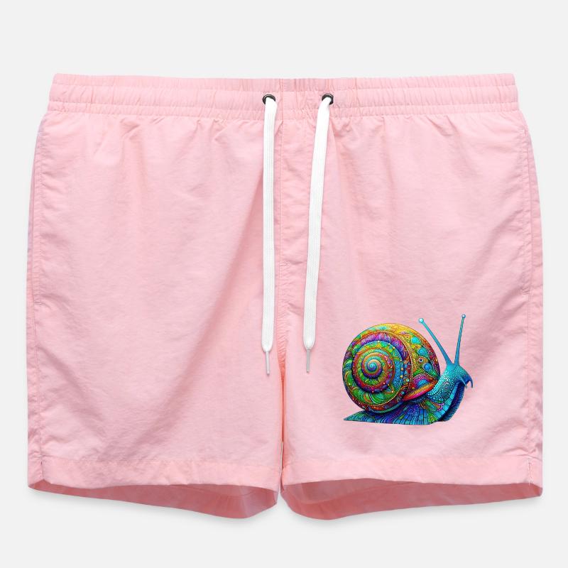 Escargot - Short de bain - rose