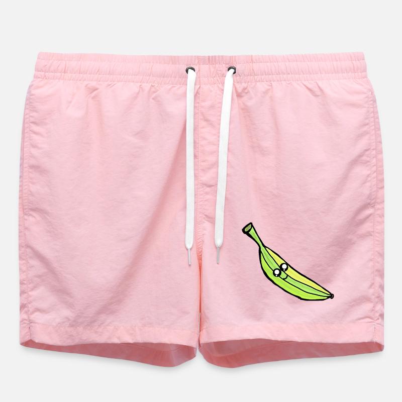Banane Banane Fruit Fruit Kawaii - Short de bain - rose