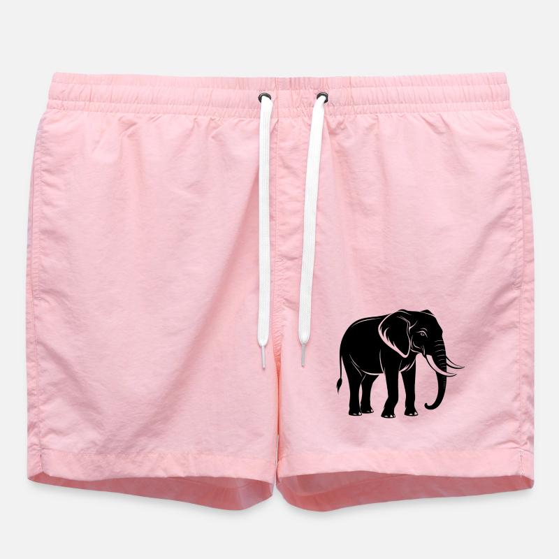 Éléphant - Short de bain - rose