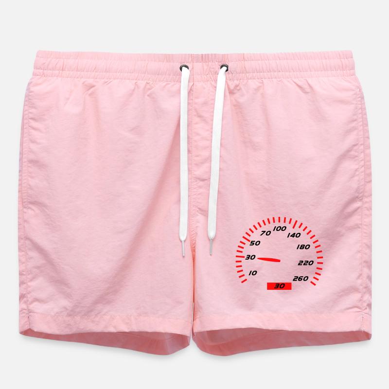 30th Birthday - Swim Trunks - pink