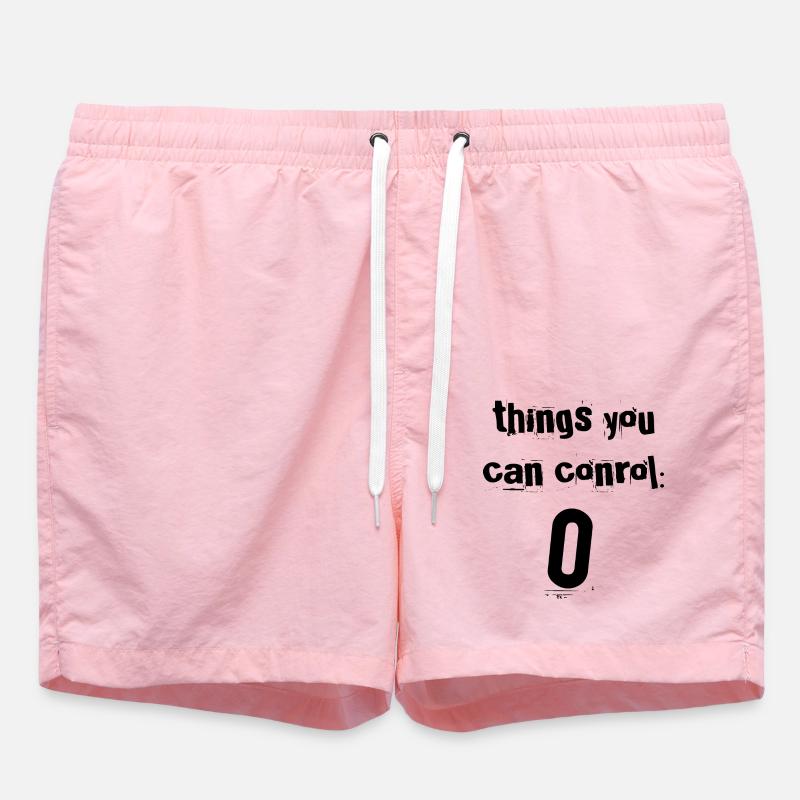 Things You Can Control Zero - Swim Trunks - pink