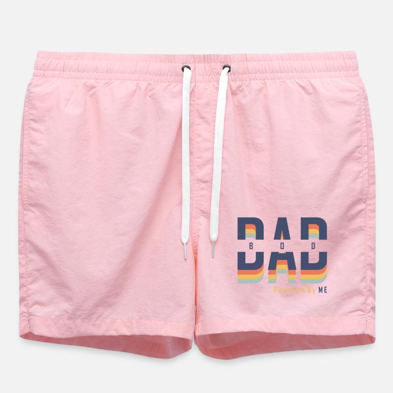 Dad Bod powered by Me - Short de bain - rose