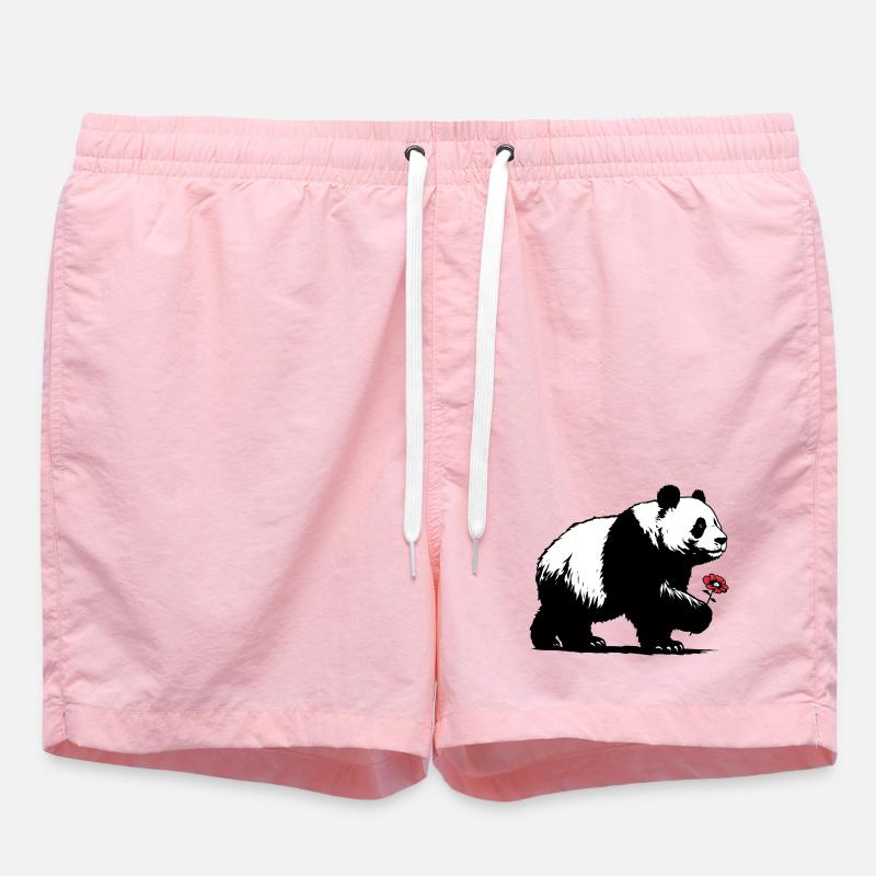Panda - Short de bain - rose