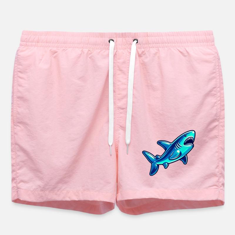 Requin - Short de bain - rose