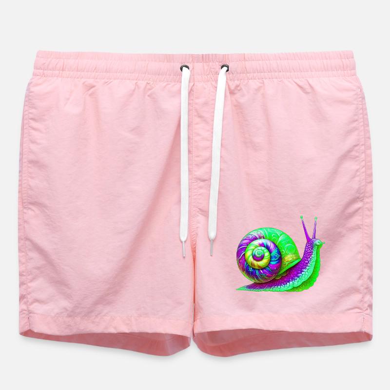 Escargot - Short de bain - rose