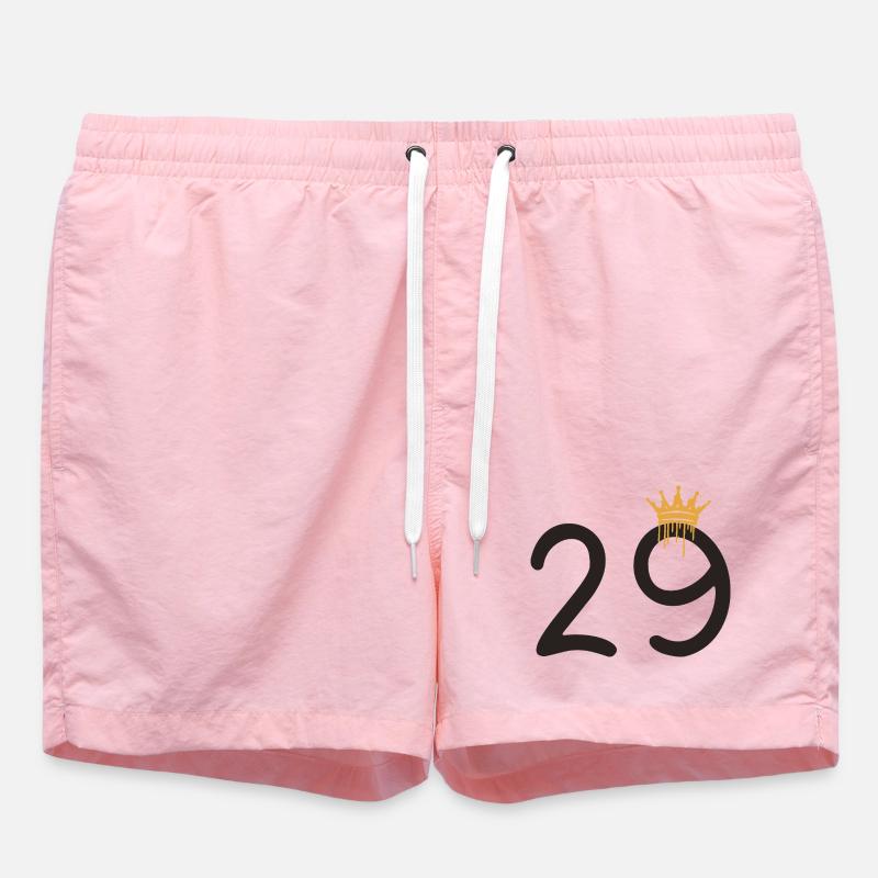 29 - Short de bain - rose
