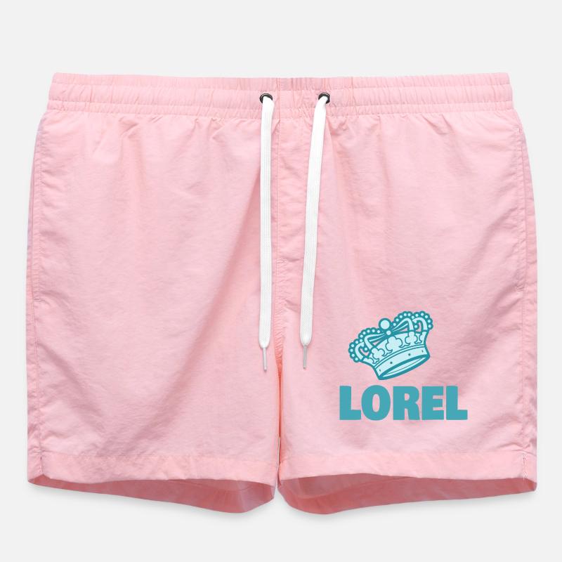 Lorel - Swim Trunks - pink