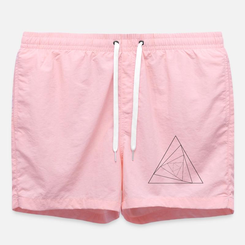Triangle triangulaire - Short de bain - rose