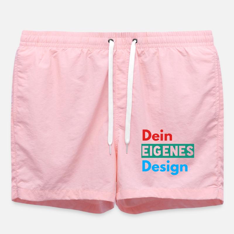 Dein Eigenes Design - Badeshorts - Pink
