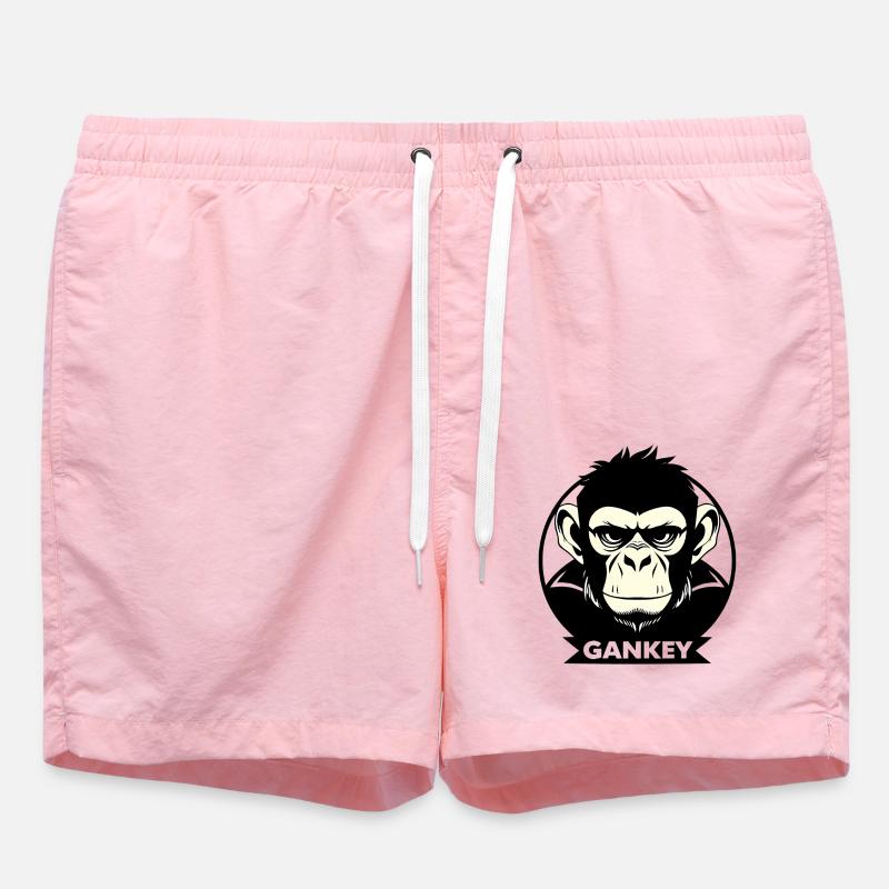 Gankey Monkey - Badeshorts - Pink