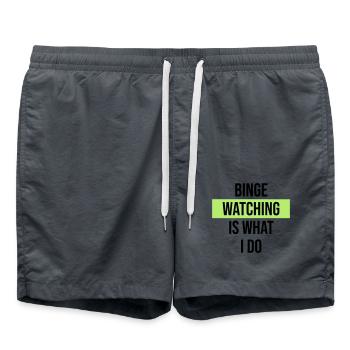 Le binge watching, c’est ce que je fais - Short de bain -  - Devant