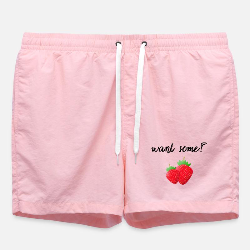 fraise - Short de bain - rose