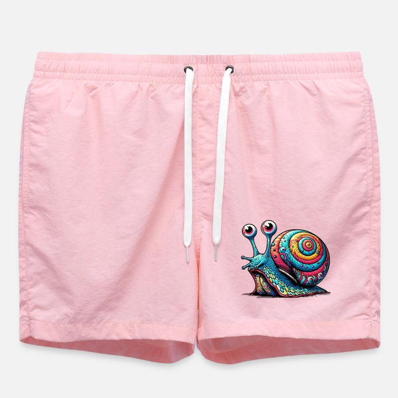 Escargot - Short de bain - rose