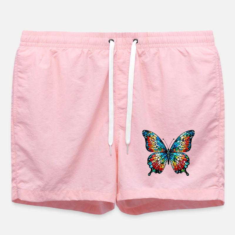 Papillon - Short de bain - rose