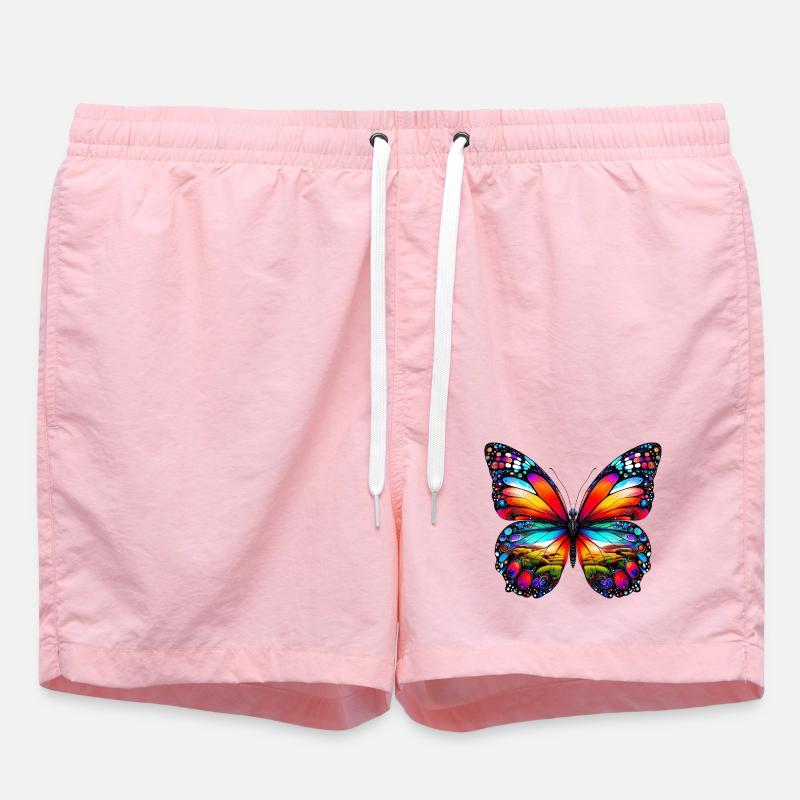 Papillon - Short de bain - rose