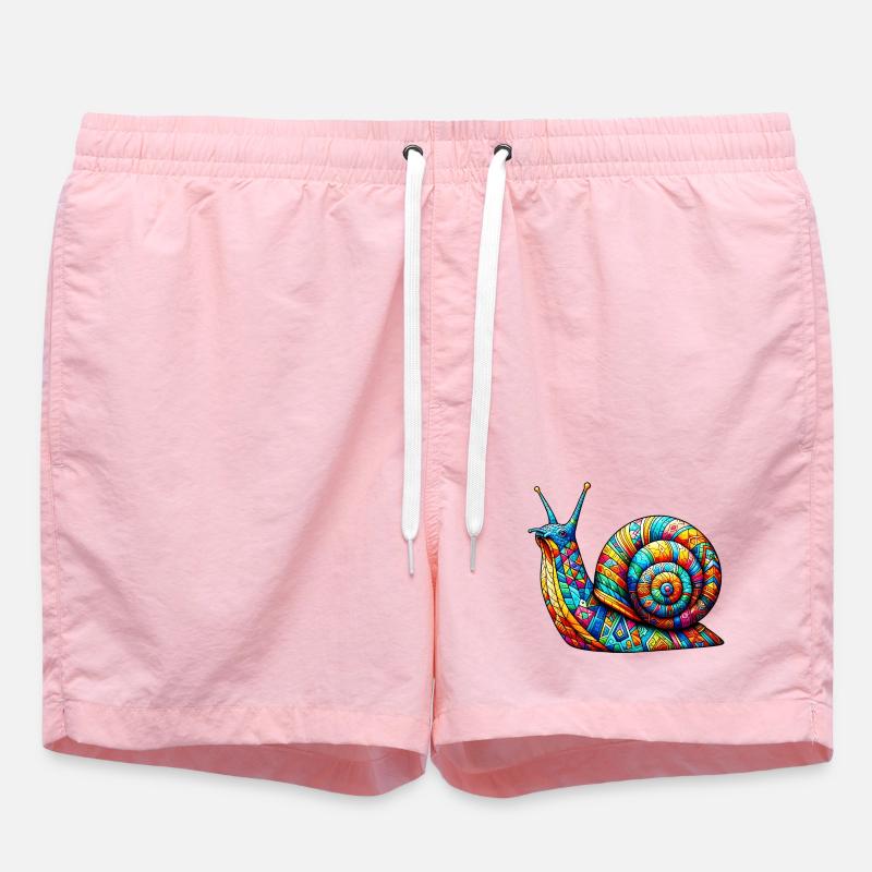 Escargot - Short de bain - rose